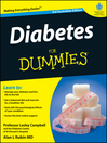 Diabetes For Dummies (eBook)